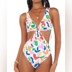 Show Me Your Mumu Cove Cut Out Swim Scrunch